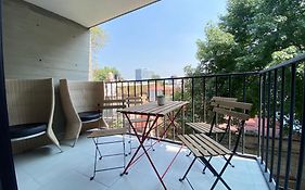 Terraza Gran Vista Pegado A La Condesa 2Br