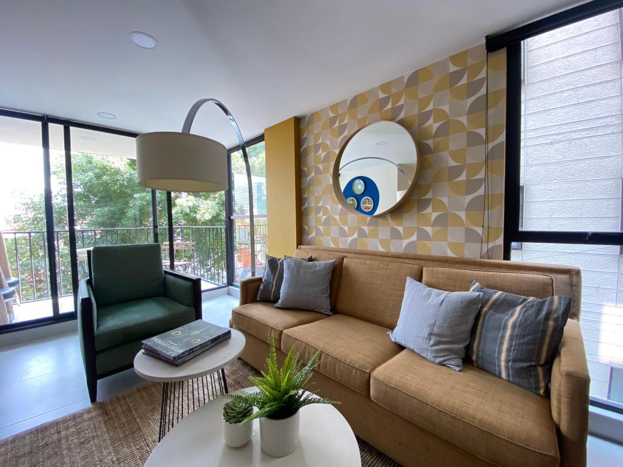 Terraza Gran Vista Pegado A La Condesa 2Br Mexico City Exterior photo